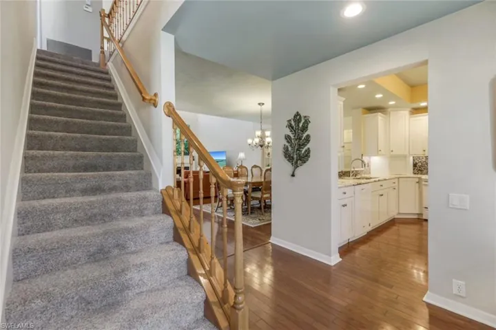 Stairway to Bedrooms 3 and 4