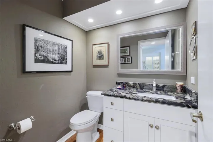 Half Bath Located Near Great Room