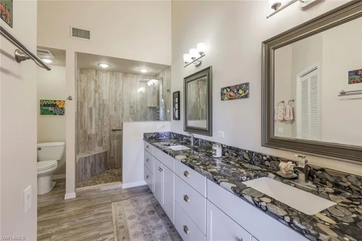 Remodeled - Dual Sinks- Extra Storage- Great Lighting- Tile Flooring