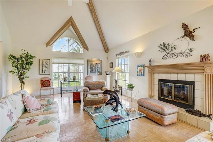 Living Room w/ Fireplace