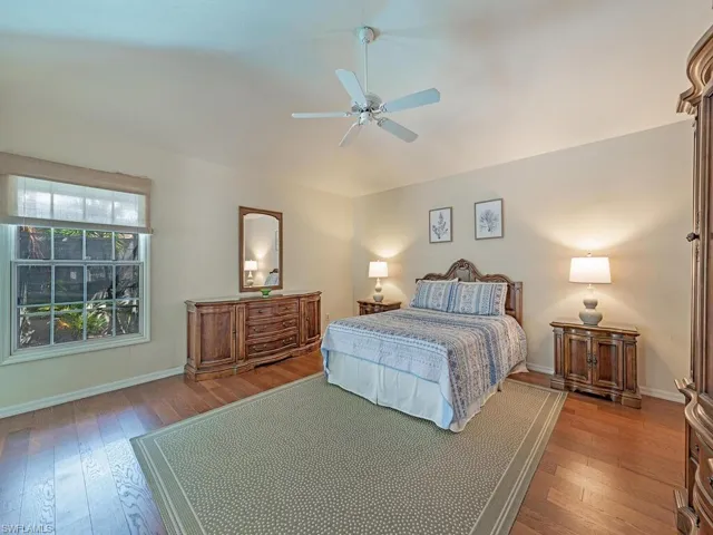 Owners suite with private access to pool.