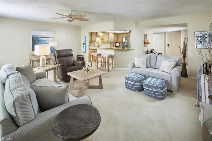 The open concept living space will be your Florida retreat!
