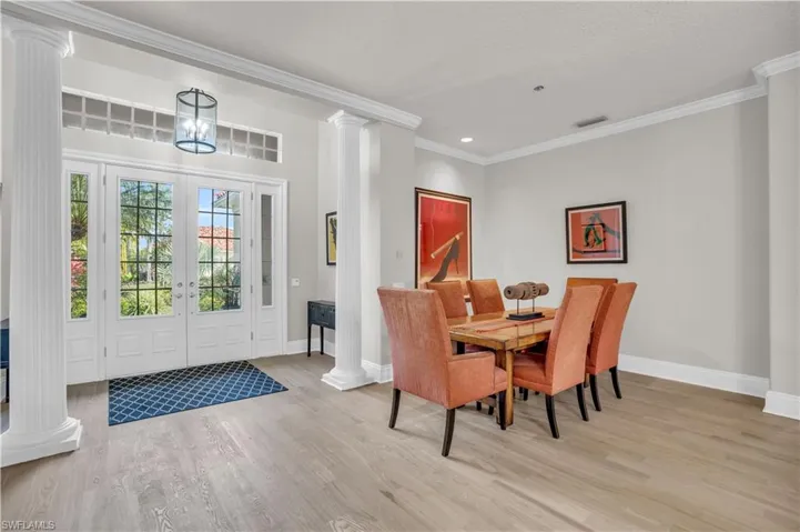 Formal dining for special occasions