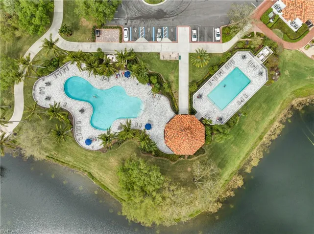 Resort pool area with two pools!