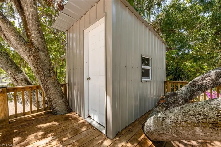 View of shed