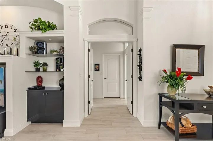Double door entry into the Primary bedroom
