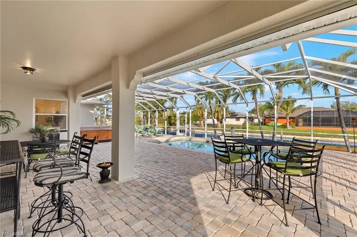 Huge patio
