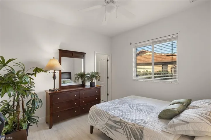Guest room with walk in closet