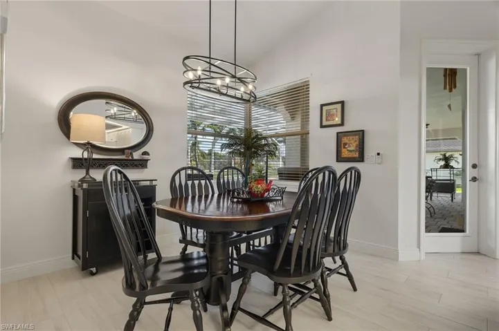 Dining area