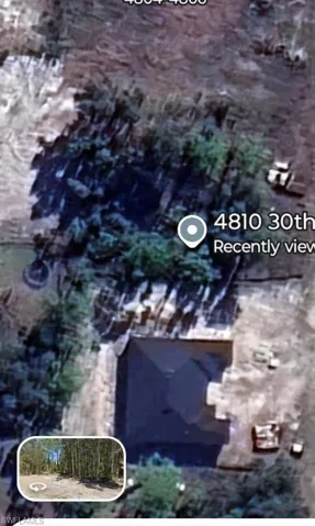 Aerial view of property's location
