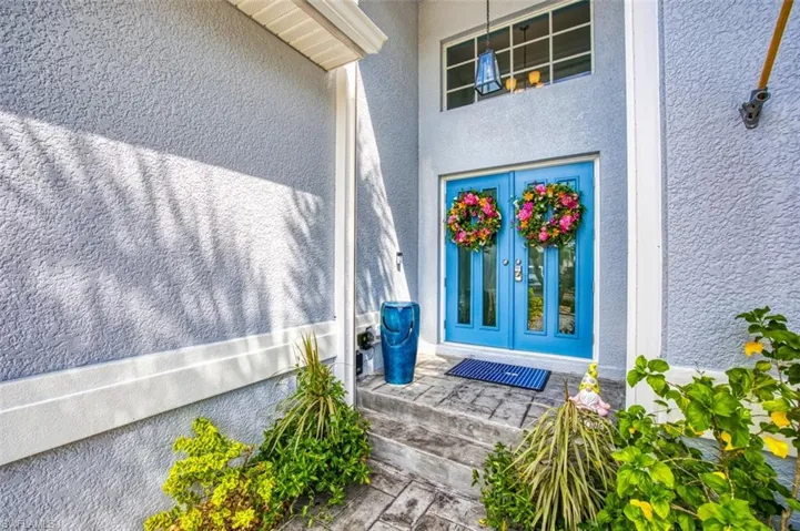 View of entrance to property