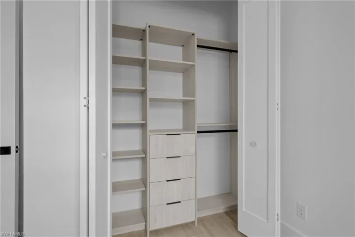 View of closet