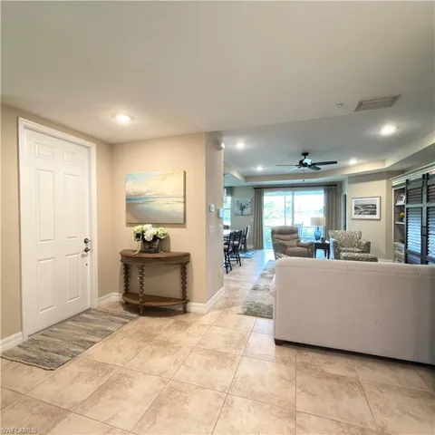 Entry into Living area