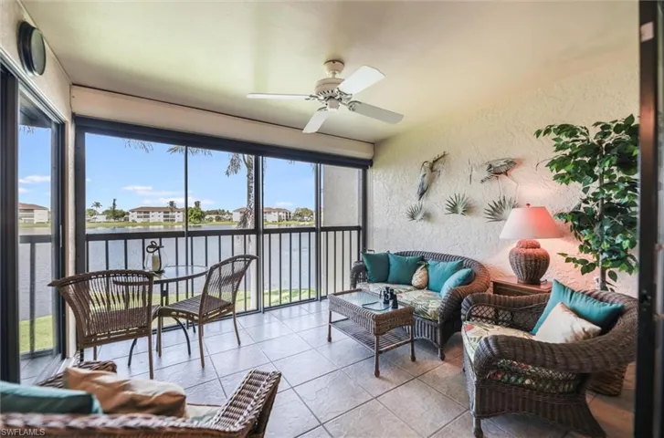Enclosed Lanai  With Lake Views