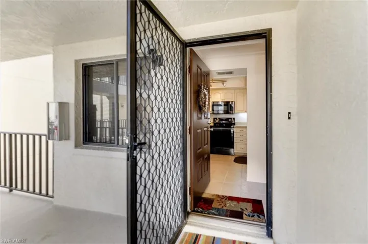 Entrance to property
