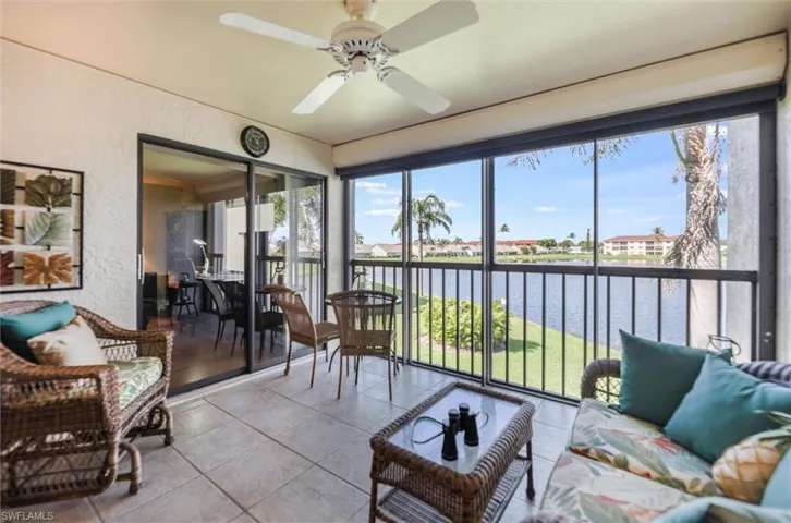 Enclosed Lanai  With Lake Views