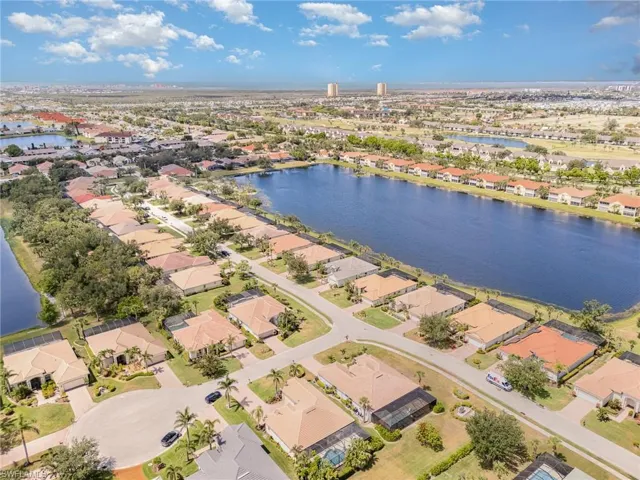 Aerial view of Coco Bay