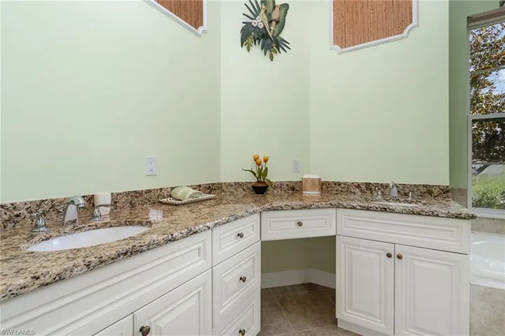 Master Bathroom with Granite Countertops
