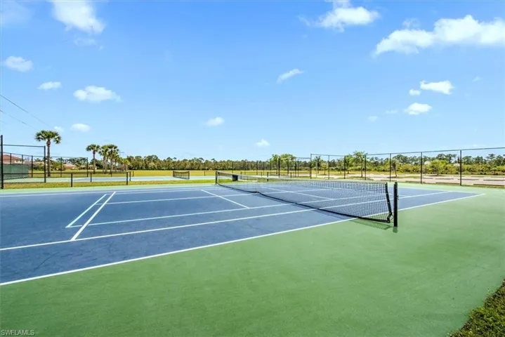 Tennis and pickleball courts!