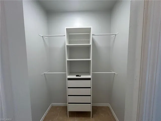 Primary bedroom closet