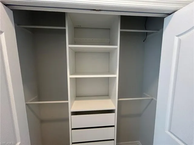 Primary bedroom closet