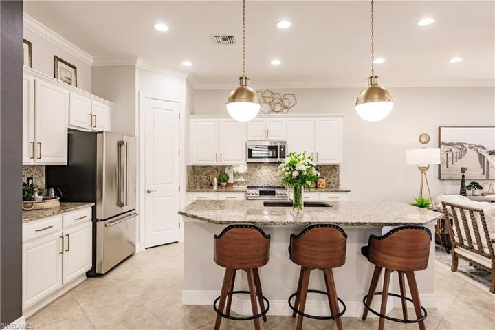 PLENTY OF CABINETS & COUNTER SPACE! ALL CABINETS HAVE RECENTLY BEEN PAINTED BY CERTA PRO PAINTERS & WITH ALL NEW HARDWARE INSTALLED!