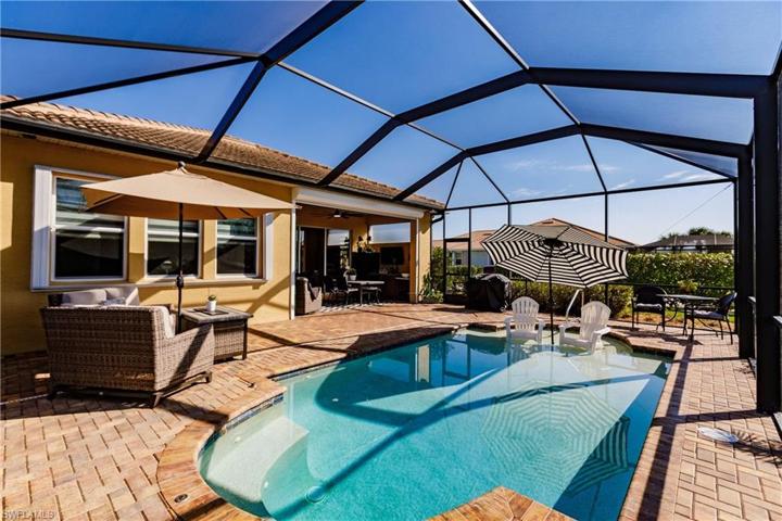 GREAT VIEW OF JUST HOW LARGE YOUR FUTURE POOL & LANAI AREA REALLY IS!