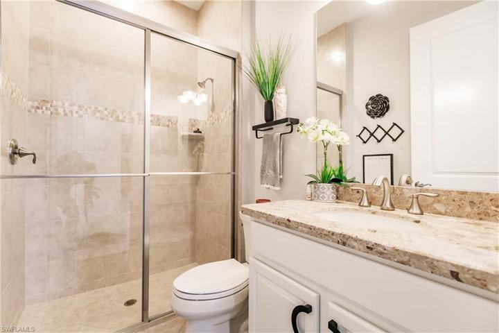 GUEST BATHROOM IS EQUALLY BEAUTIFUL! MODERN & TASTEFUL! YOUR GUESTS WILL DEFINITELY BE IMPRESSED!