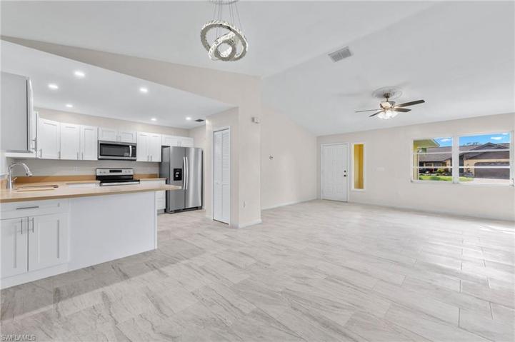 Living/Dining and Kitchen