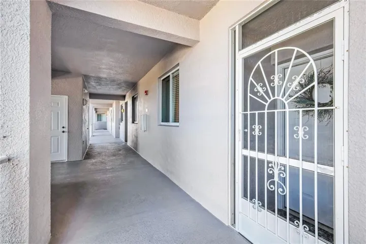 Screened Front Entry