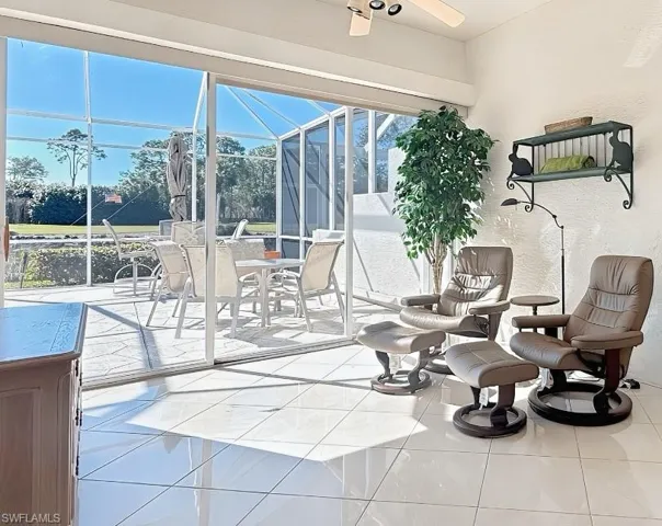 Back Covered Lanai is Enclosed