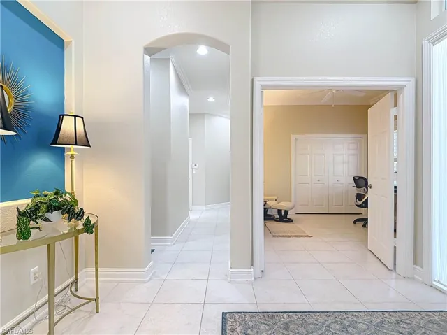 Inviting entry foyer