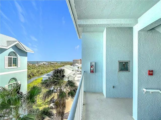 Entry Balcony with Views of Estero Bay
