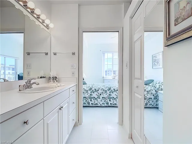 Master Bathroom to Bedroom