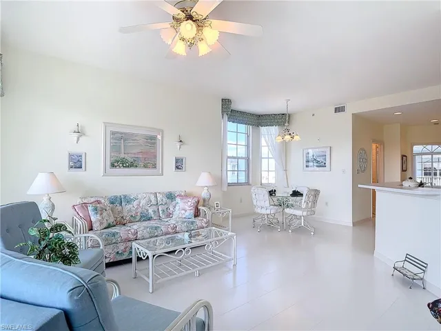 Living Room to Dining and Kitchen