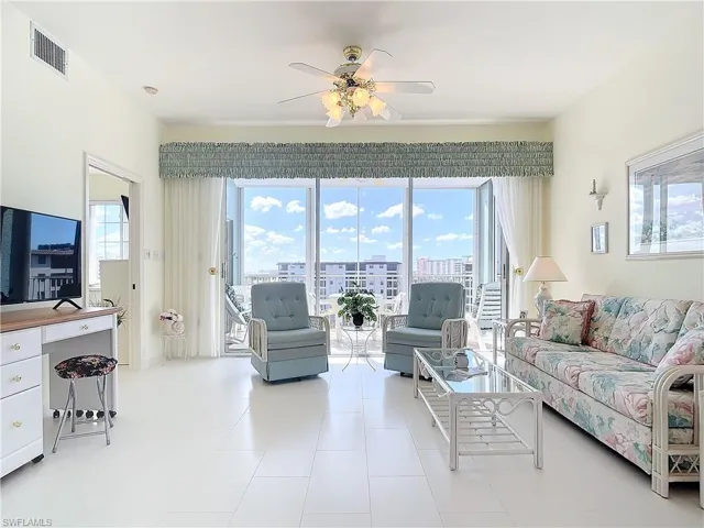 Spacious Living Room Featuring Natural Light