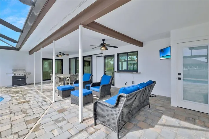 View of patio / terrace featuring outdoor dining space, outdoor lounge area, and grilling area