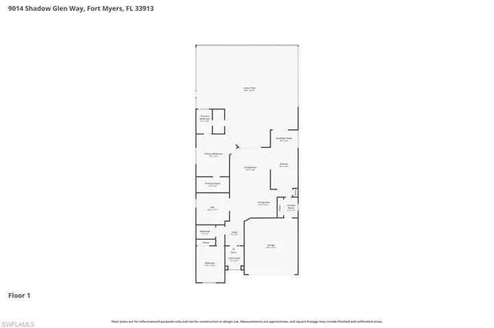 View of home floor plan