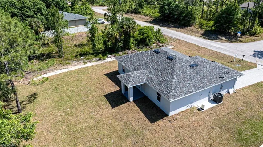 Rear Of Home