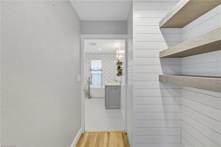 Primary hall to Primary Bath Entry