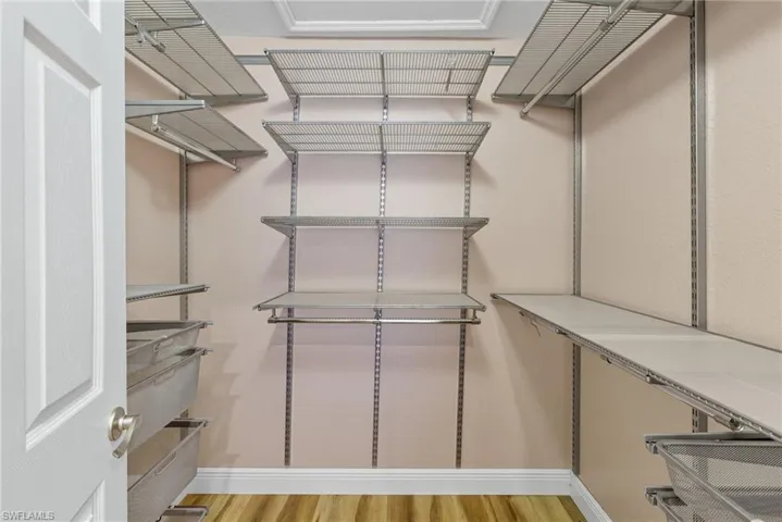 Primary Walk in closet
