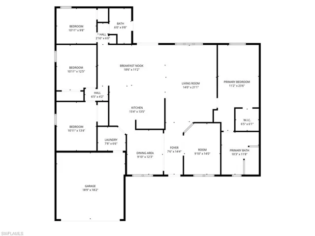 View of Floor Plan/Room Layout