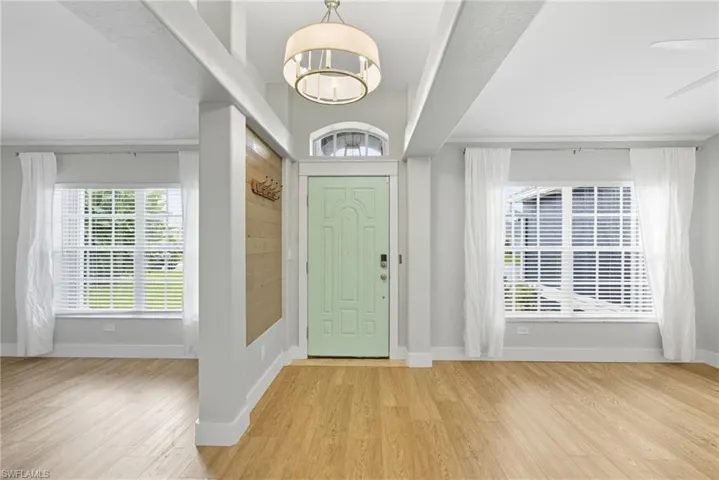 Front Entry Foyer - Den/Flex to Left and Formal Living/Dining to Right