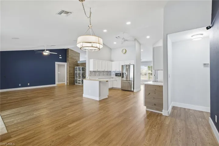 Family Room to Kitchen View