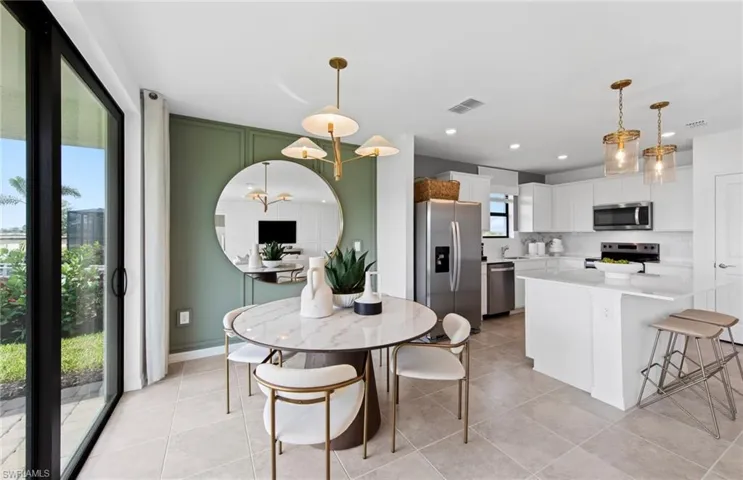 Photos are from a furnished model. Options for this home may vary.