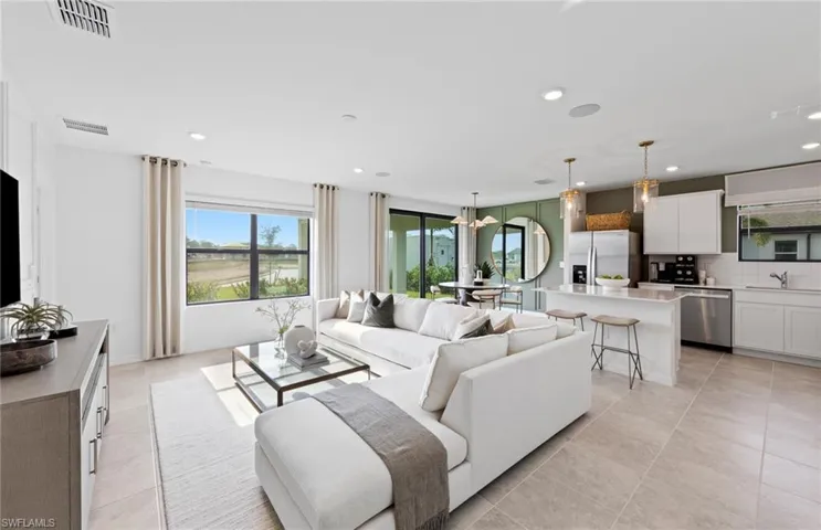 Photos are from a furnished model. Options for this home may vary.