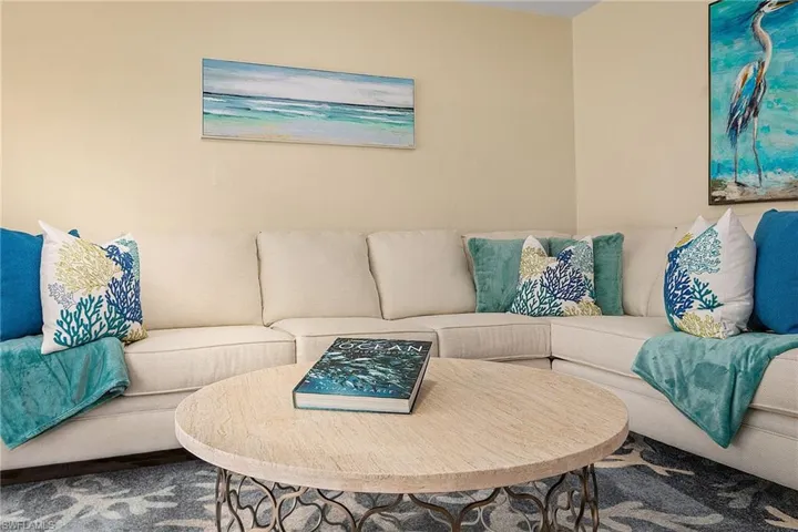 View of living room
