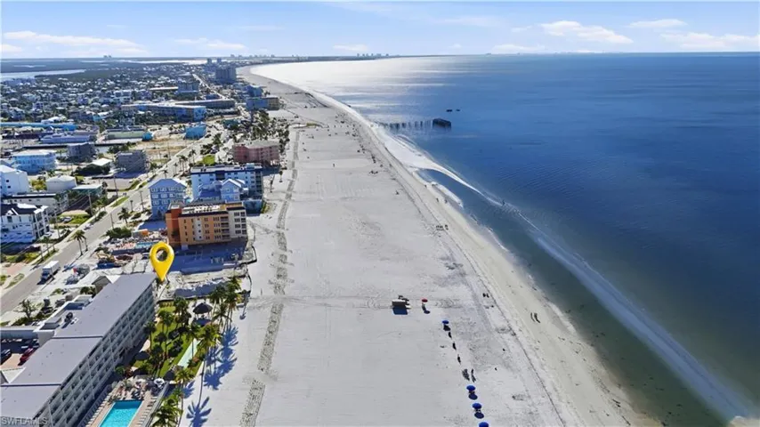 Bird's eye view of unending shoreline - Virtually Edited Image