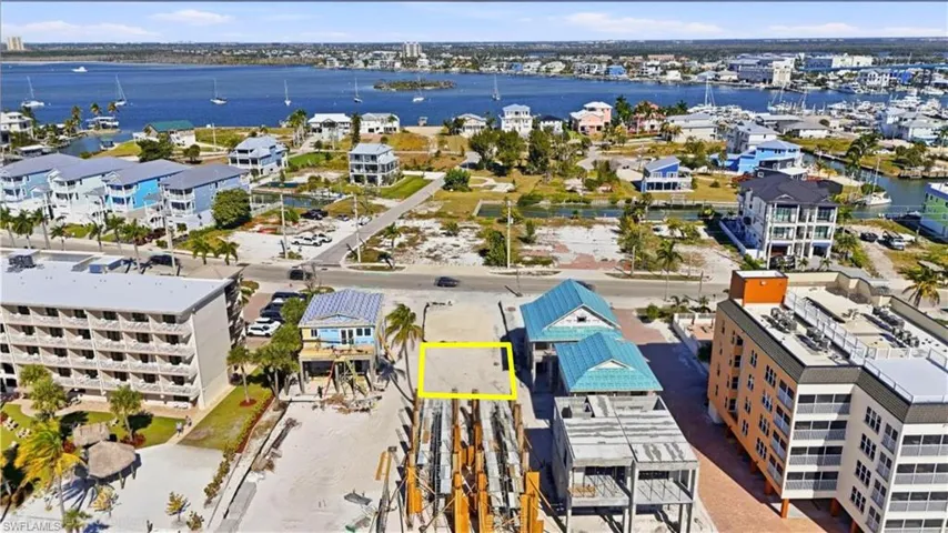 Bird's eye view of a nearby body of water - Virtually Edited Image