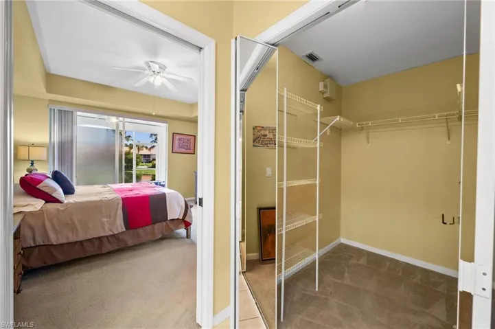 Master Bedroom walk in closet